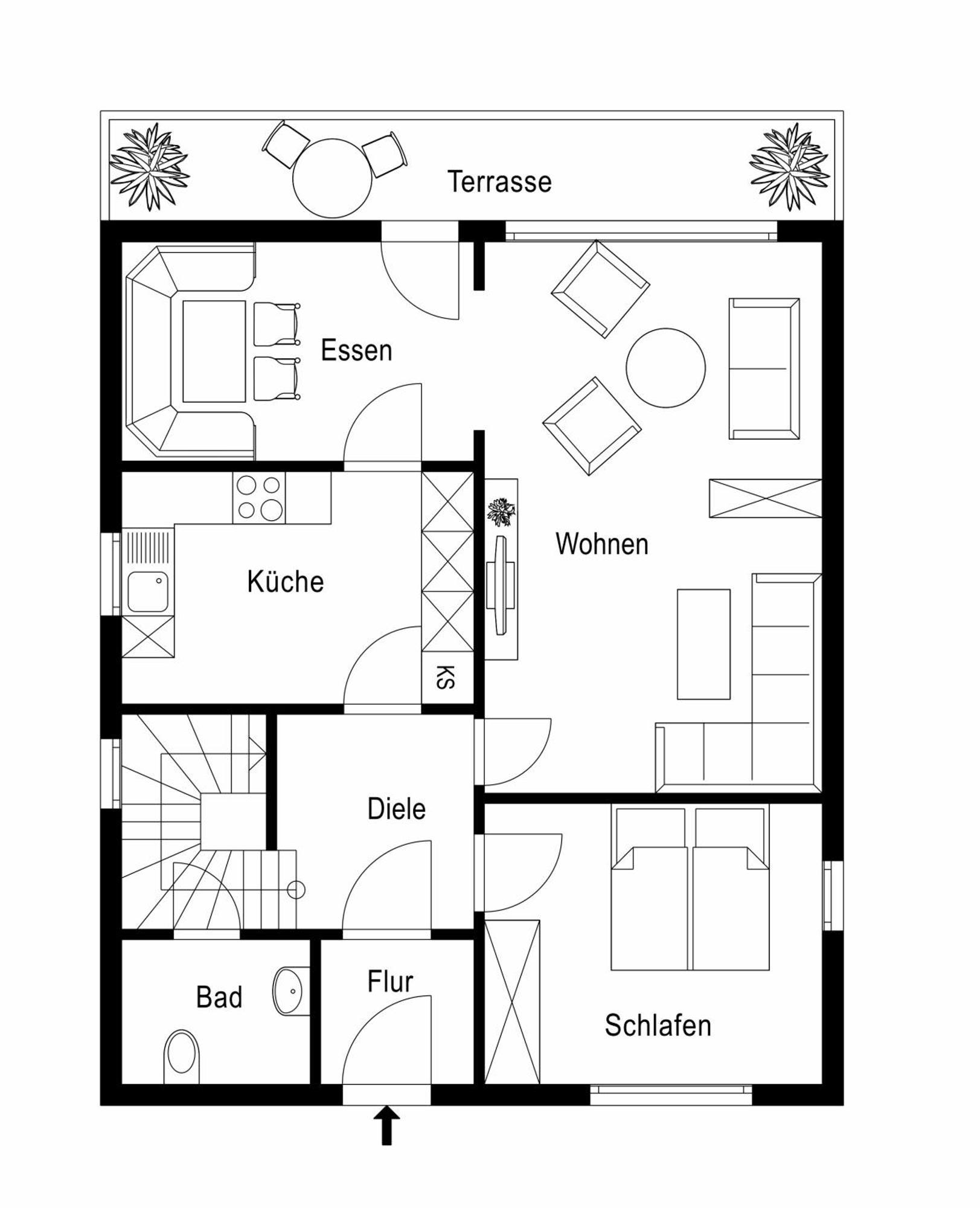 Tal-Residenz Haus Nr 5 Apartment Bad Salzuflen Bagian luar foto